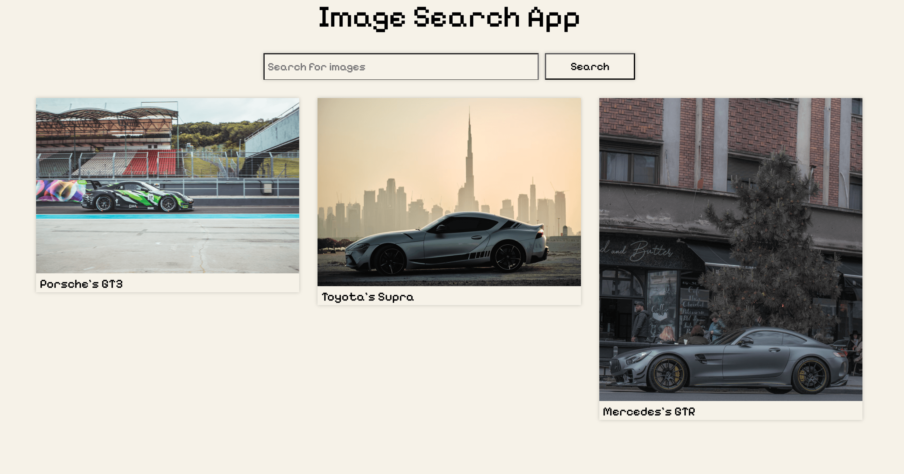 Image Search App